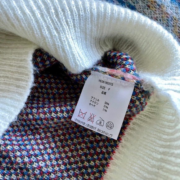 Heather Super Cute Mohair Blend Sweater - Picture 3 of 4